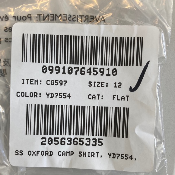 J Crew‎ Crewcuts Light Blue and Pink Striped Shirt Size 12 - Picture 3 of 5